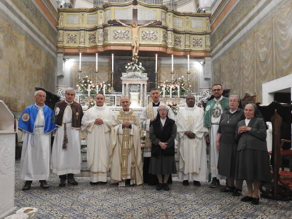 FESTEGGIATI A SCANNO I 60 ANNI DI SACERDOZIO DI PADRE ALFIERE UBALDI