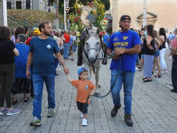 SONO STATI IERI I CAVALLI E I MULI I PROTAGONISTI DELLA FESTA DI SANT’ANTONIO A SCANNO