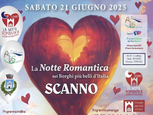 SCANNO ROMANTICAMENTE IN FESTA IL GIORNO DEL SOLSTIZIO D’ESTATE