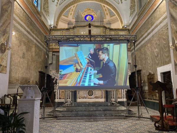 Concerto per organo e oboe a Scanno nella chiesa di Sant’Antonio