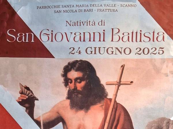 Il rito del vino benedetto a Scanno nella festa di San Giovanni Battista