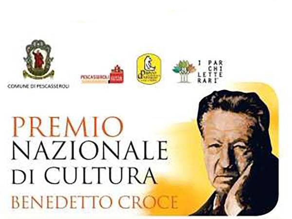 XX Edizione del Premio Benedetto Croce a Pescasseroli dal 24 al 26 luglio 2025
