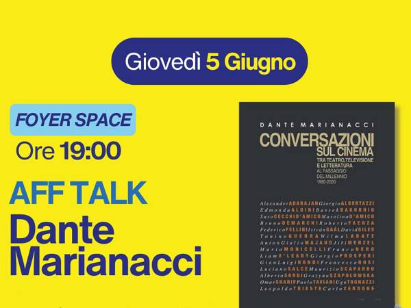 CONVERSAZIONI SUL CINEMA DI DANTE MARIANACCI ALLA SIRENA DI FRANCAVILLA AL MARE