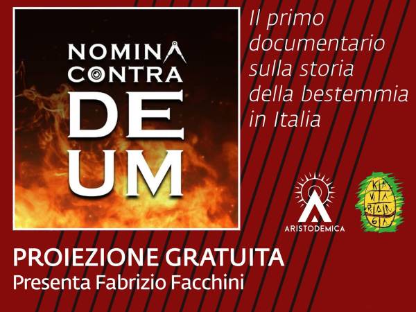 Nomina Contra Deum: prima proiezione in Abruzzo