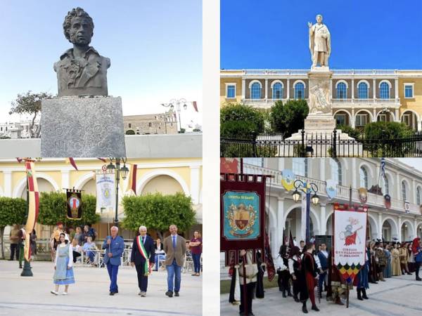 La Giostra Cavalleresca di Sulmona, il Sestiere di Porta Japasseri e il Comune di Anversa degli Abruzzi sono a Zante