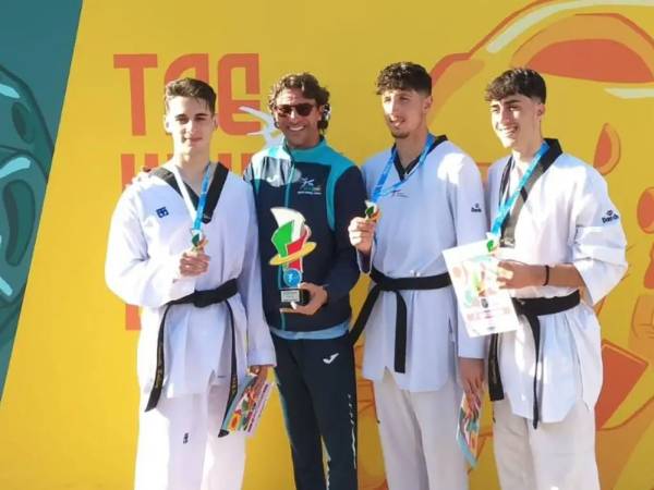 Il Centro Taekwondo di Celano trionfa alla Coppa Italia Seniores: due ori e un argento