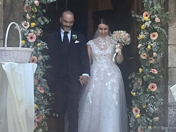 Antonio e Jessica sposi