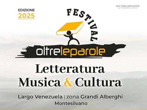 Il Festival "Oltreleparole": tre giorni di letteratura, musica e arte dall'11 al 13 luglio