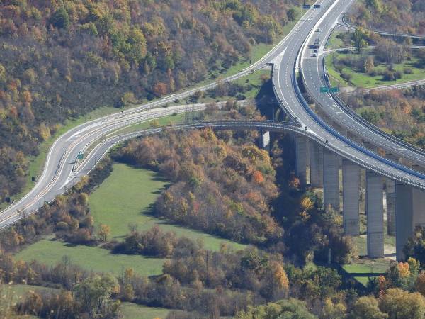 A25: chiusure notturne per gli svincoli di Cocullo