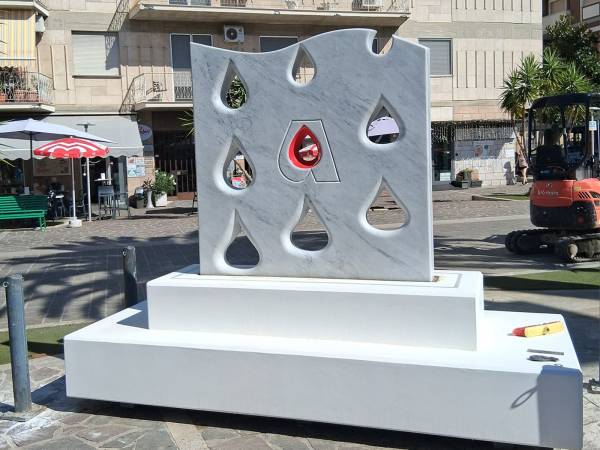 Montesilvano celebra il dono della vita: oggi l’inaugurazione del Monumento al Donatore di Sangue