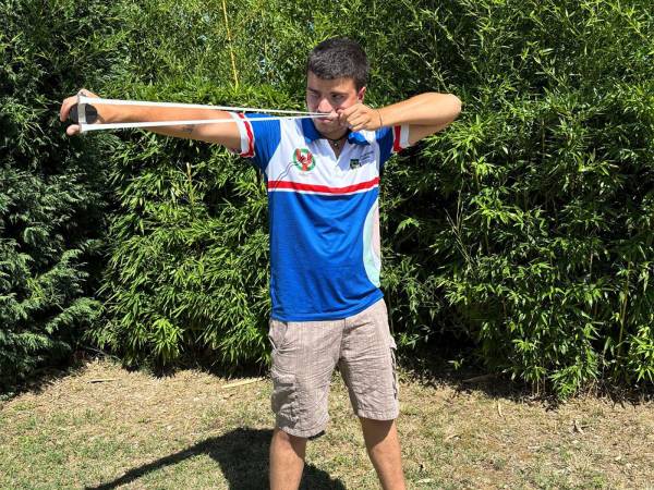 TIRO ALLA FIONDA: È ABRUZZESE LA SOCIETA’ DEL GIOVANE TIRATORE AZZURRO