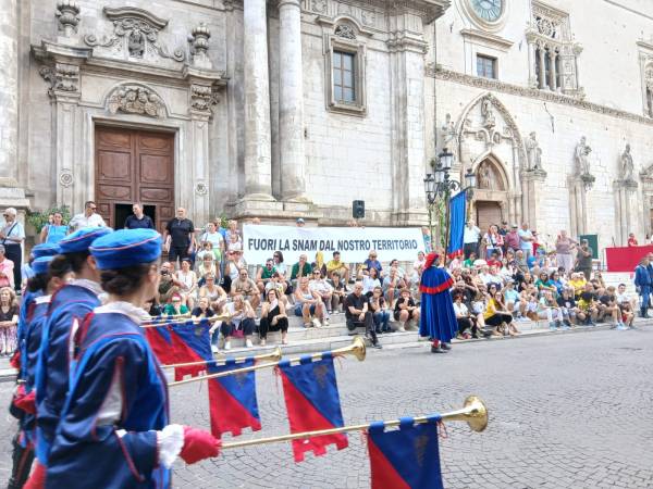 FUORI LA SNAM DAL NOSTRO TERRITORIO