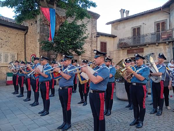 Scanno in gran festa per il 25° anniversario della sez. naz. carabinieri “cap. Chiaffredo Bergia”