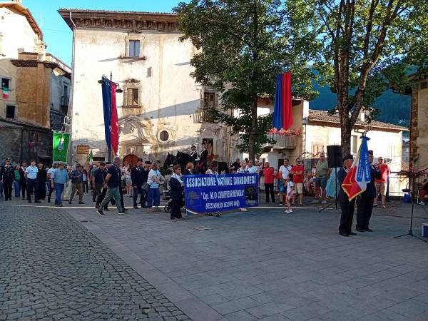 Scanno in gran festa per il 25° anniversario della sez. naz. carabinieri “cap. Chiaffredo Bergia”