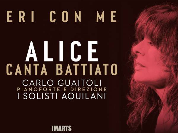 Alice canta Battiato con I Solisti Aquilani ai Cantieri dell’Immaginario