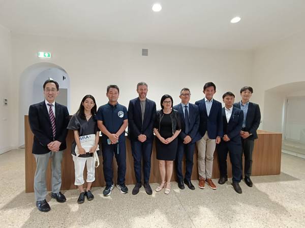 L’Aquila accoglie la delegazione del Comune di Kobe 