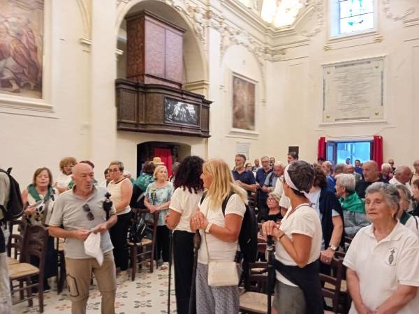 Ritorno a Scanno dei pellegrini di San Gerardo Confessore