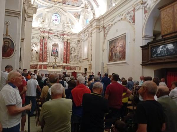 Ritorno a Scanno dei pellegrini di San Gerardo Confessore
