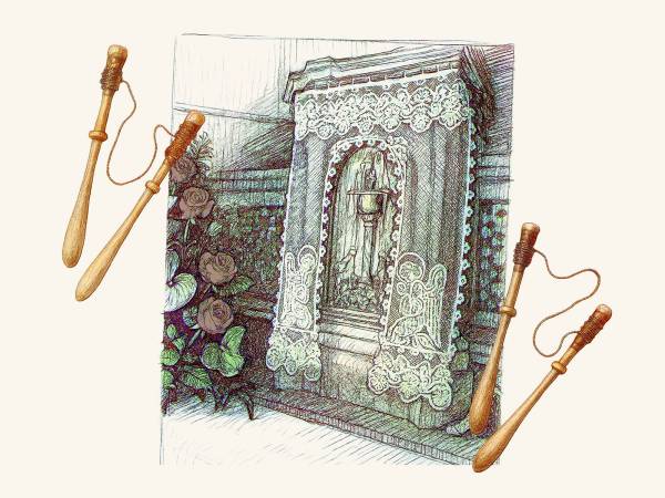 MOSTRA A SCANNO DEL MERLETTO A TOMBOLO NELL’ARTE SACRA