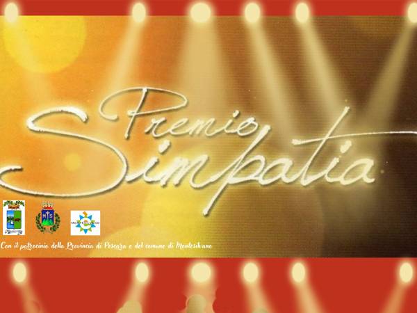  Premio Simpatia “Montis Silvani” al Teatro del Mare 