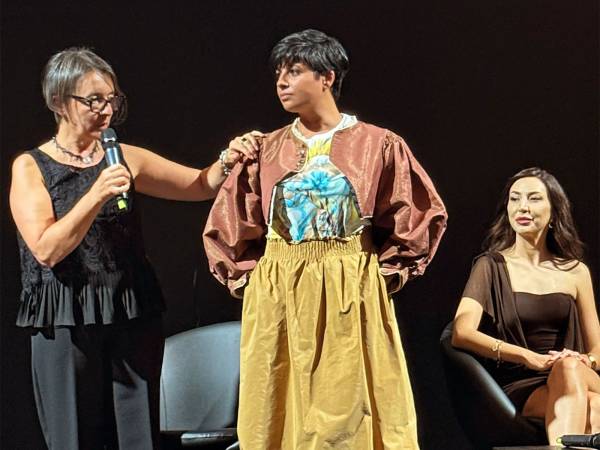 "Dal costume di Scanno alla passerella: Liliana Spacone celebra l’identità"