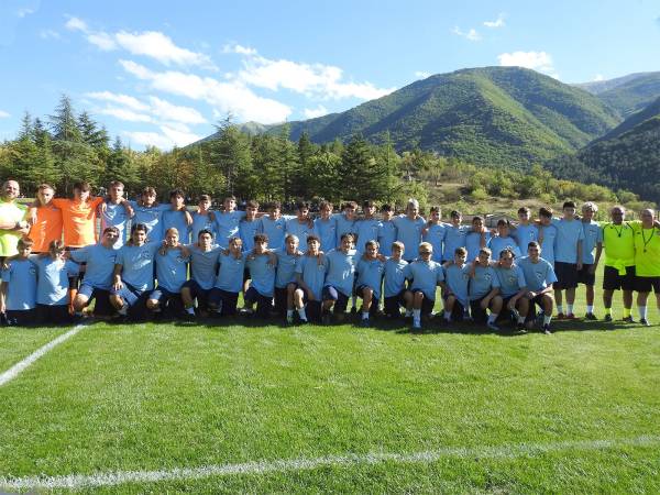 Inaugurato ieri a Villalago il campo sportivo restaurato con i finanziamenti regionali