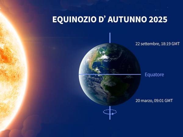 Oggi, lunedì 22 settembre, alle ore 20:19 ci sarà l’Equinozio d’Autunno