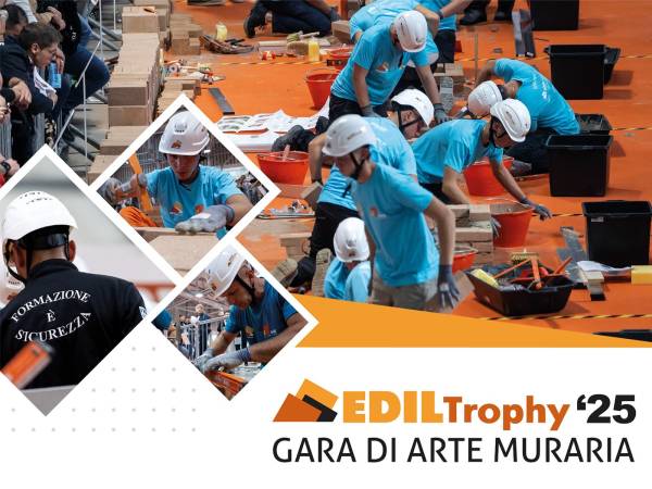 Ediltrophy 2025: al via la gara di arte muraria in Abruzzo 