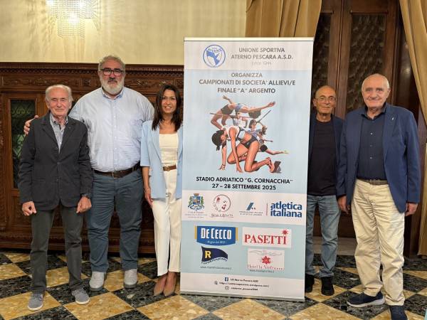 Pescara ospita la Finale Nazionale “A” Argento dei Campionati di Società su Pista Allievi/e di Atletica Leggera