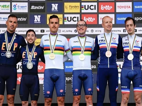 Paraciclismo: “Orgoglio abruzzese sul tetto del mondo”