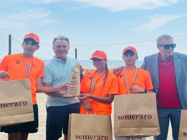 Abruzzo campione italiano di AirBadminton 