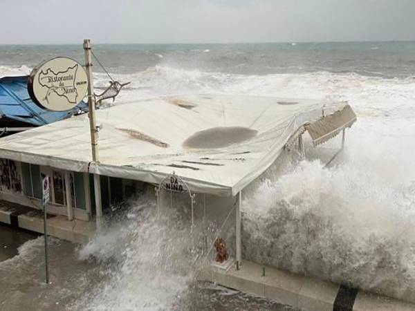 Il ciclone Harry ha causato danni per oltre 200mila euro