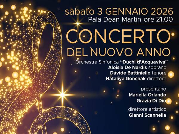 "Concerto del Nuovo Anno" al Pala Dean Martin di Montesilvano