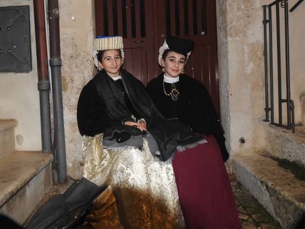 A SCANNO IERI SERA È ANDATO IN SCENA ALL'APERTO IL “PRESEPE NEL PRESEPE”