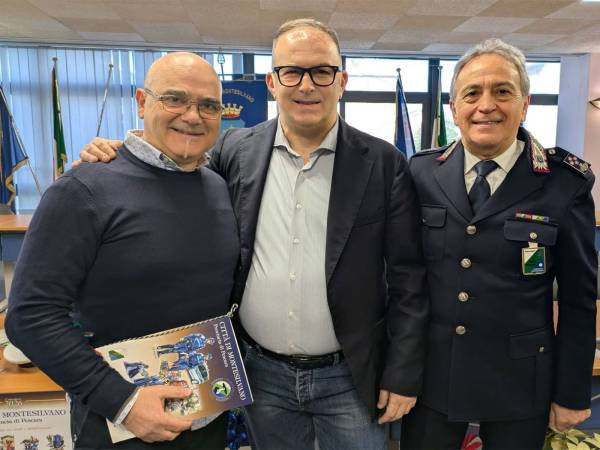 Presentato il Calendario 2026 della Polizia Locale di Montesilvano