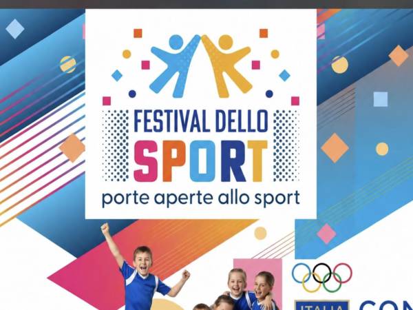 FESTIVAL DELLO SPORT 2026, IL 2 E 3 OTTOBRE MONTESILVANO 