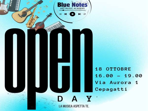 Open Day all'A.M.A. By Blue Notes di Alessandra Dambra: la musica protagonista a Cepagatti
