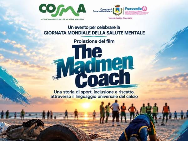 Il film pluripremiato "The Madmen coach" venerdì 16 a Francavilla
