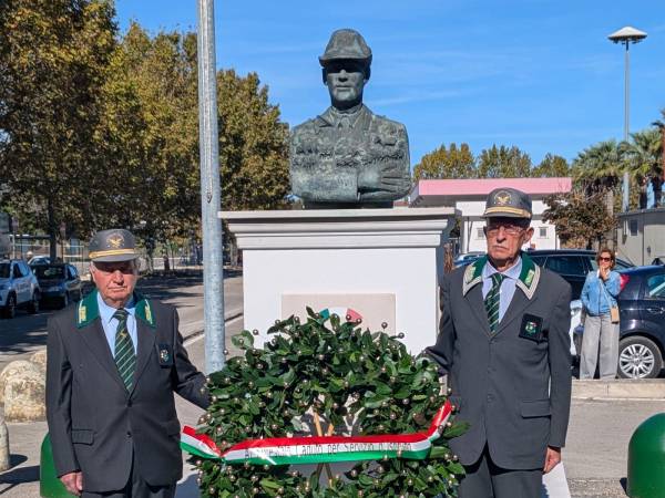 Montesilvano: Cerimonia al Monumento dei Forestali per onorare i Caduti in servizio