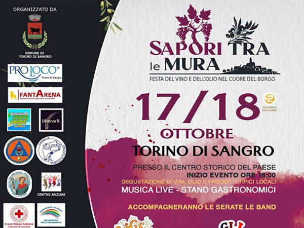 “Sapori tra le Mura", alla seconda edizione, è l 'evento dedicato agli amanti del vino, dell'olio e delle tradizioni culinarie