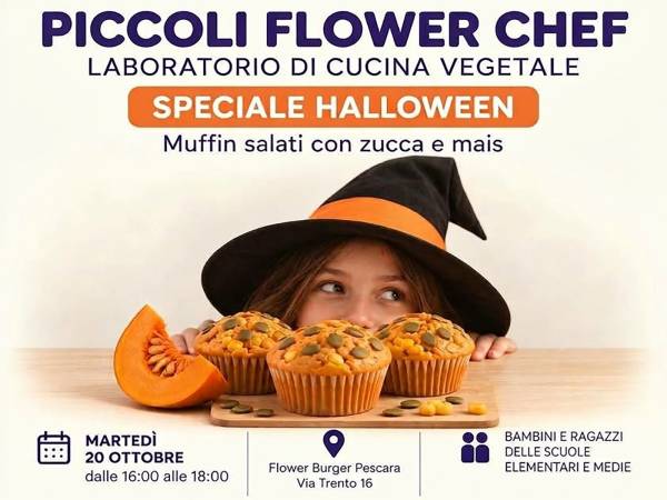 A Pescara arrivano i "Piccoli Flower Chef"