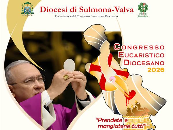 SULMONA: LA CHIESA PELLEGRINA ABBRACCIA IL SUO SIGNORE 