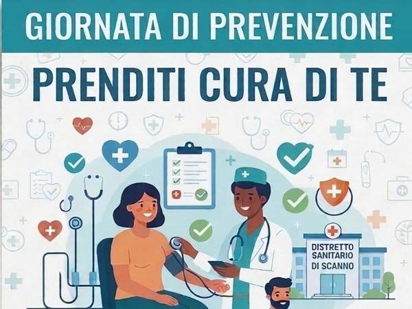 Mercoledì 28 Ottobre “Giornata di Prevenzione Sanitaria” a Scanno nel distretto sanitario