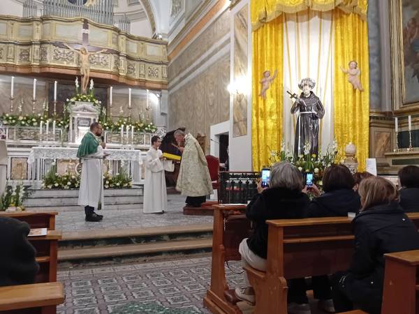Celebrazione a Scanno del Transito di San Francesco