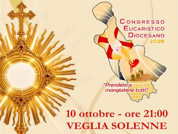 Il silenzio che prepara l’Incontro: una Veglia Solenne per aprire il cuore del Congresso Eucaristico