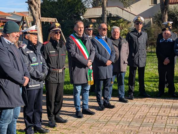 Montesilvano onora il Giorno del Ricordo con una cerimonia al Parco Guy Moll