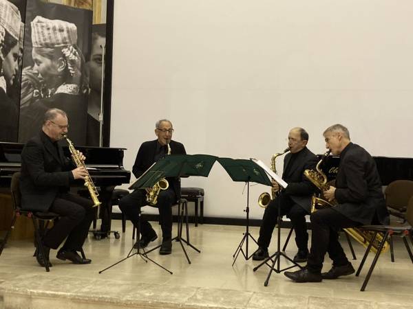 Concerto a Scanno del quartetto “Sax Accademia”