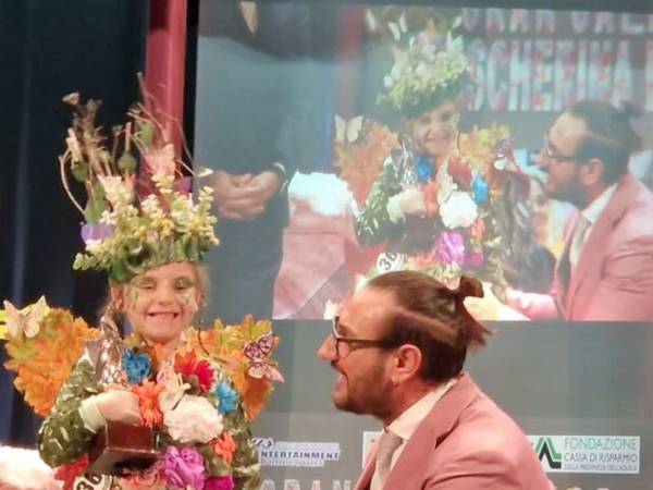 È Giada la bambina vincitrice a Sulmona della Mascherina d’Argento 2026