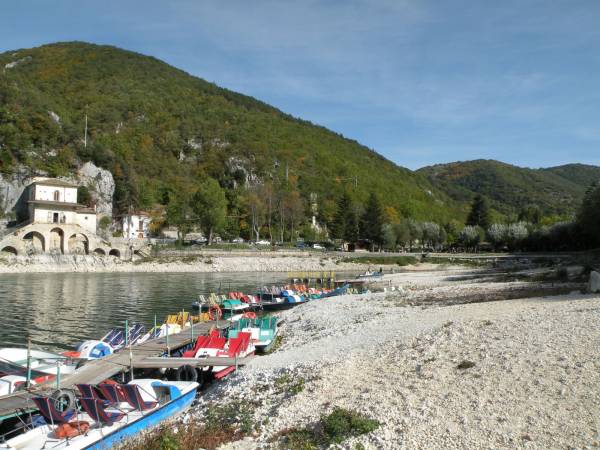 IL FIUME TASSO HA CAMBIATO CORSA NEL SUO ALVEO