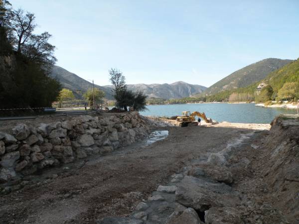 IL FIUME TASSO HA CAMBIATO CORSA NEL SUO ALVEO